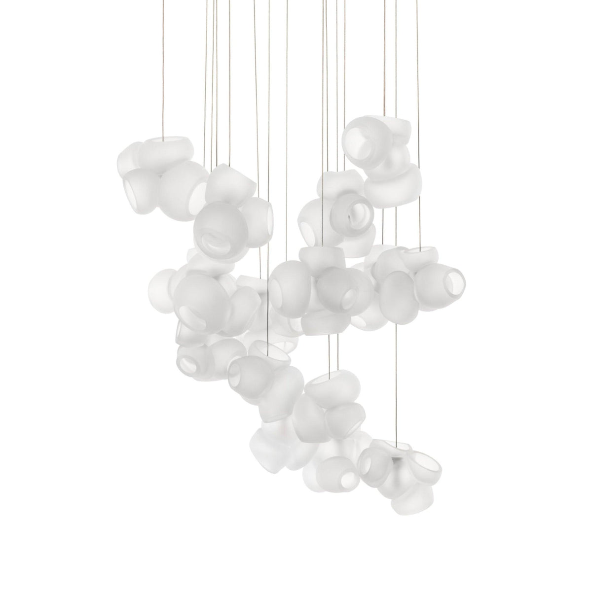 Ursa Bubbles Cluster-Glas-Pendelleuchte