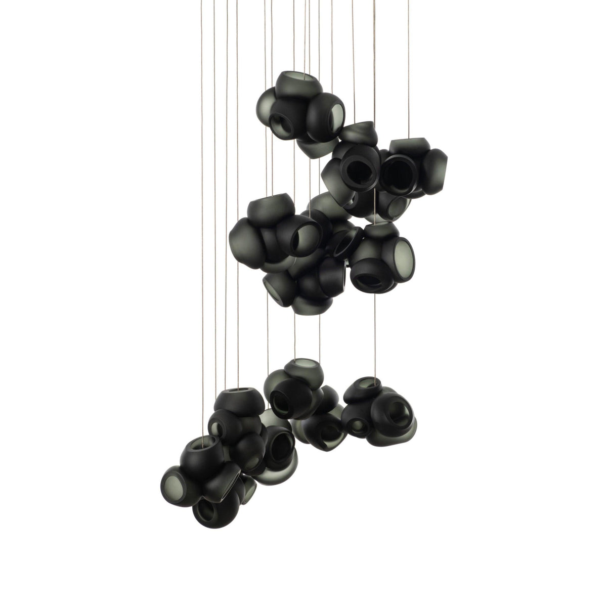 Ursa Bubbles Cluster-Glas-Pendelleuchte