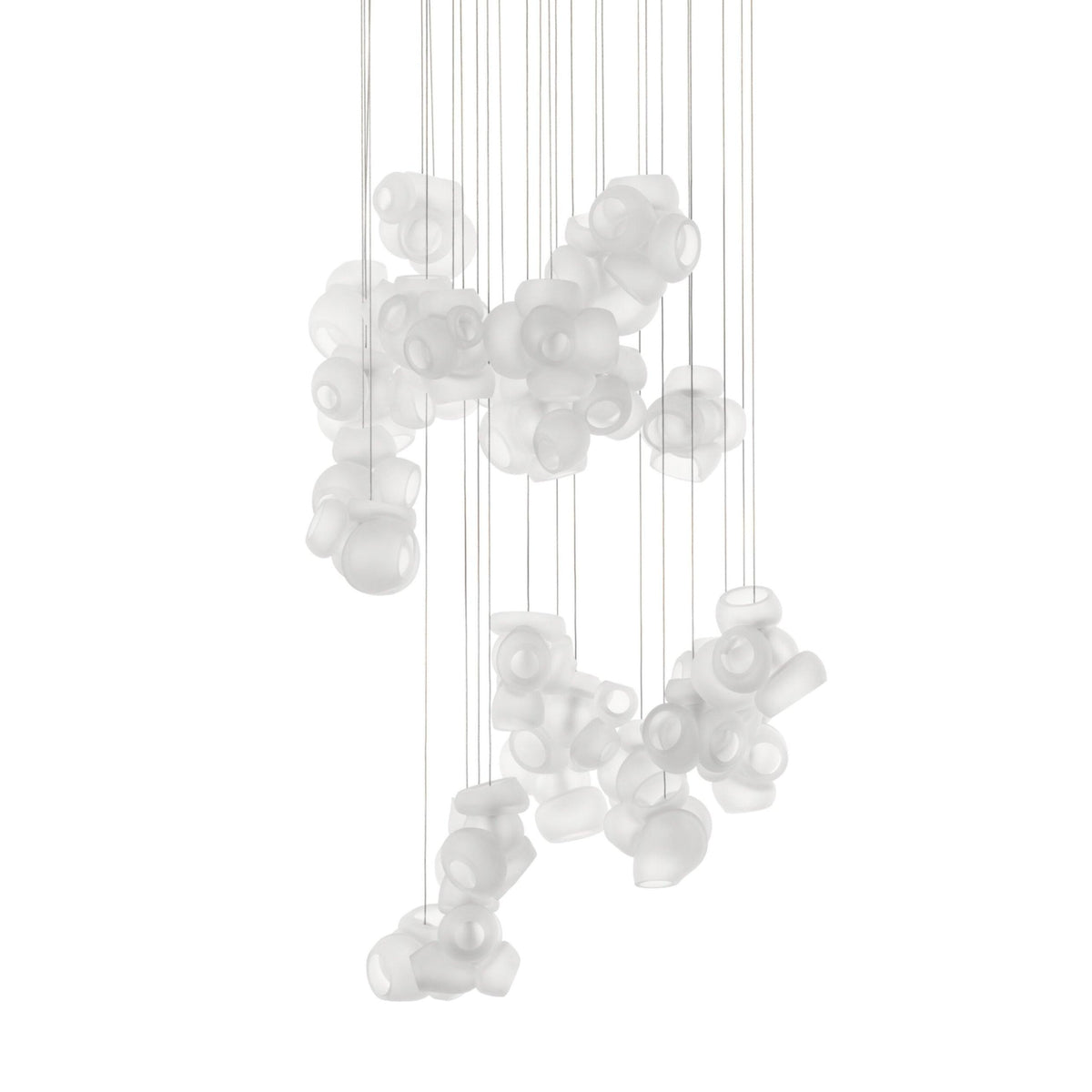 Ursa Bubbles Cluster-Glas-Pendelleuchte