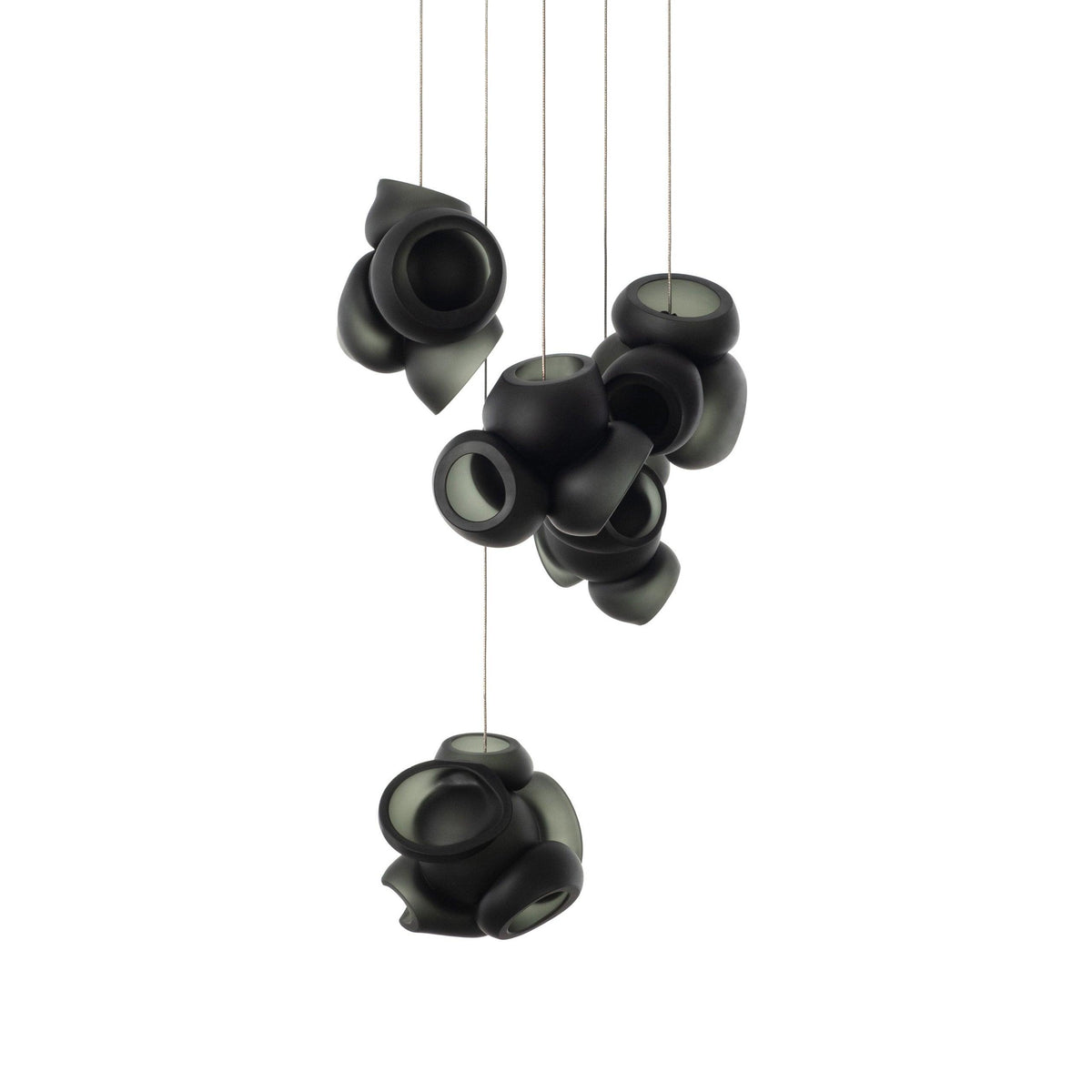 Ursa Bubbles Cluster-Glas-Pendelleuchte
