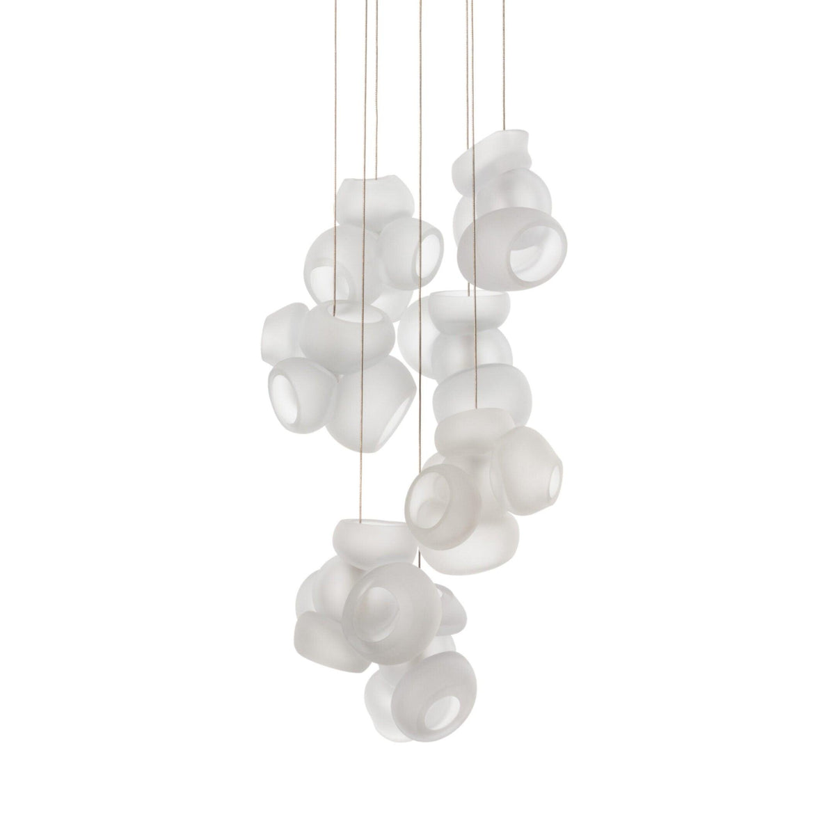 Ursa Bubbles Cluster-Glas-Pendelleuchte