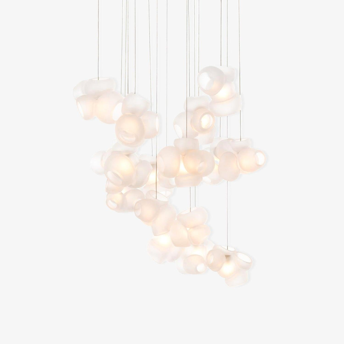 Ursa Bubbles Cluster-Glas-Pendelleuchte