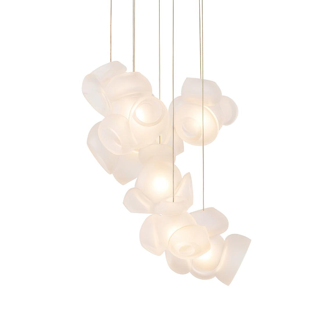 Ursa Bubbles Cluster-Glas-Pendelleuchte