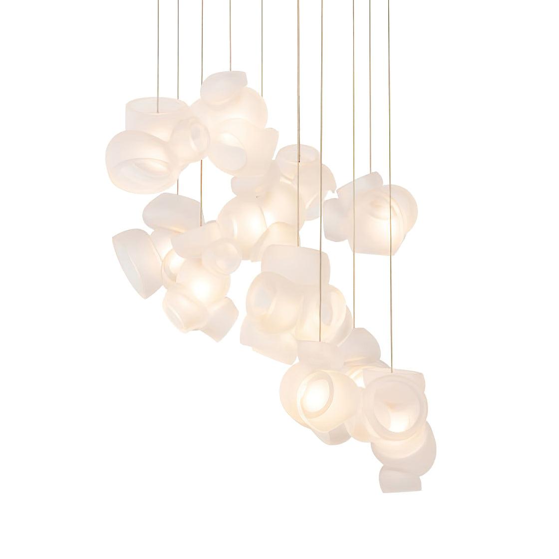 Ursa Bubbles Cluster-Glas-Pendelleuchte