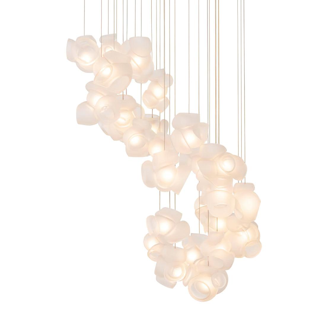 Ursa Bubbles Cluster-Glas-Pendelleuchte