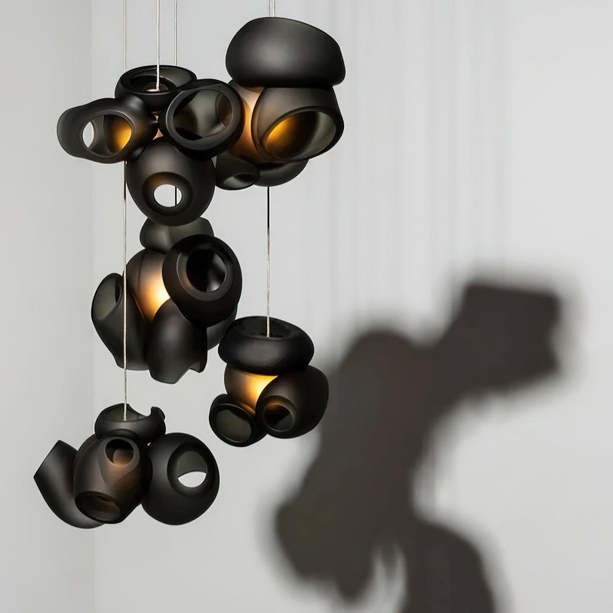 Ursa Bubbles Cluster-Glas-Pendelleuchte