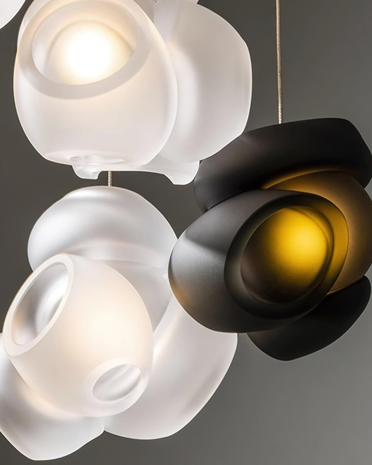Ursa Bubbles Cluster-Glas-Pendelleuchte