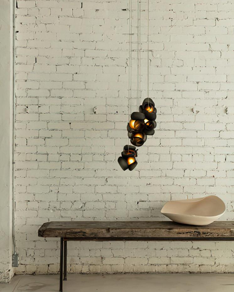 Ursa Bubbles Cluster-Glas-Pendelleuchte