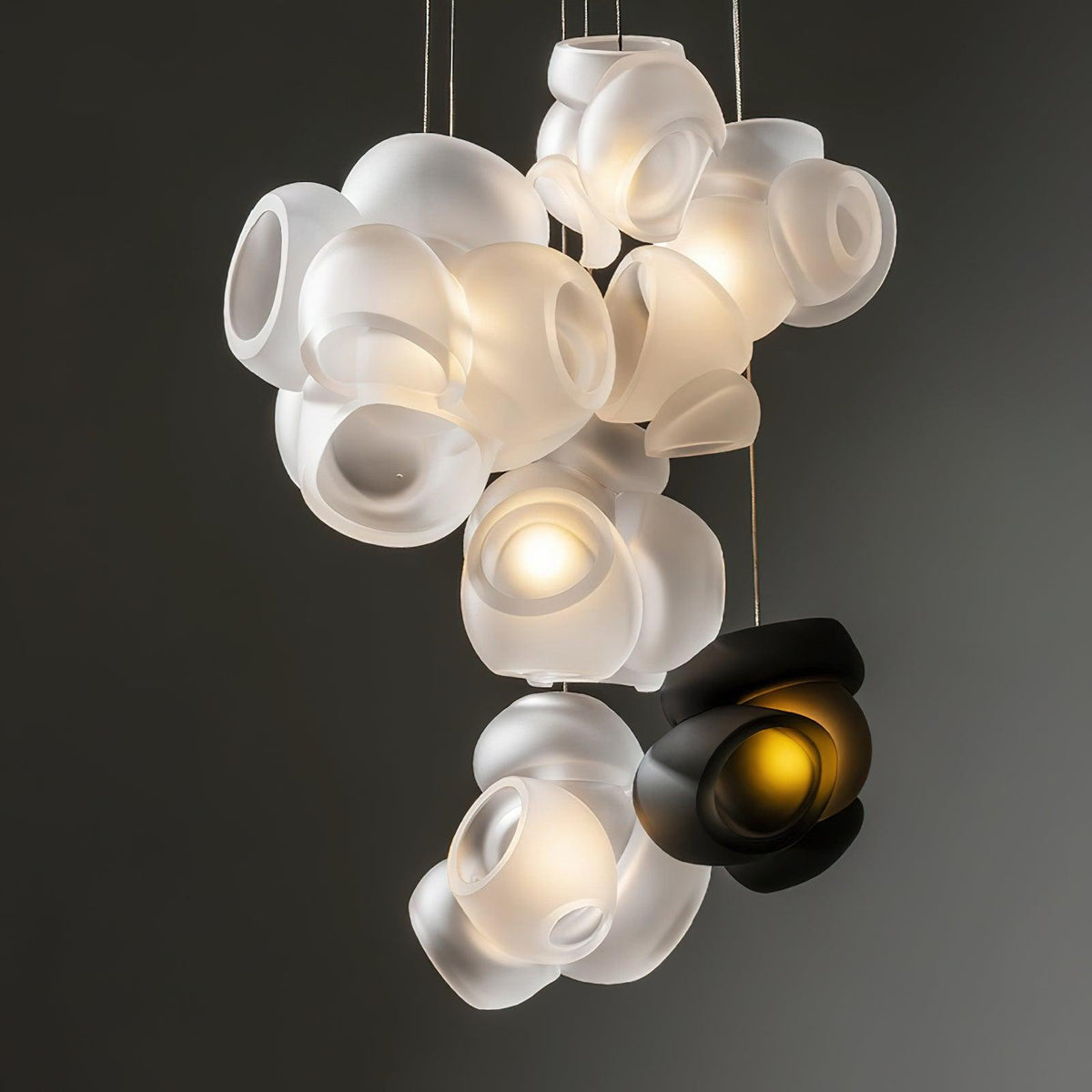 Ursa Bubbles Cluster-Glas-Pendelleuchte