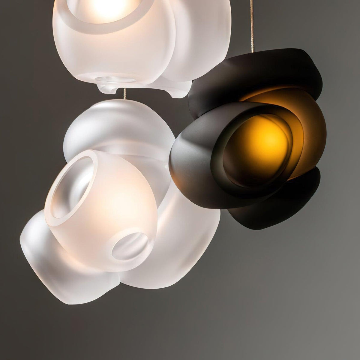 Ursa Bubbles Cluster-Glas-Pendelleuchte