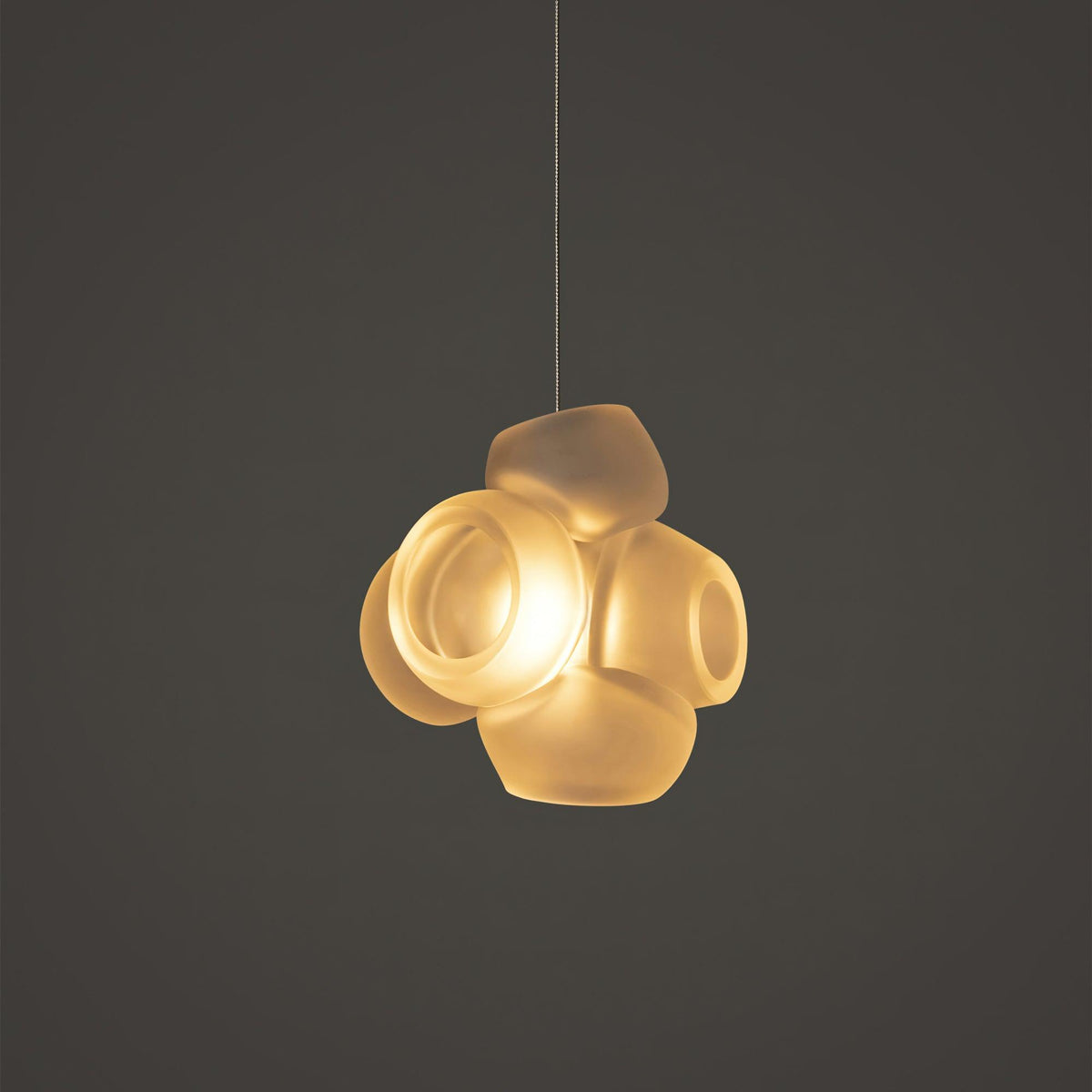 Ursa Bubbles Cluster-Glas-Pendelleuchte