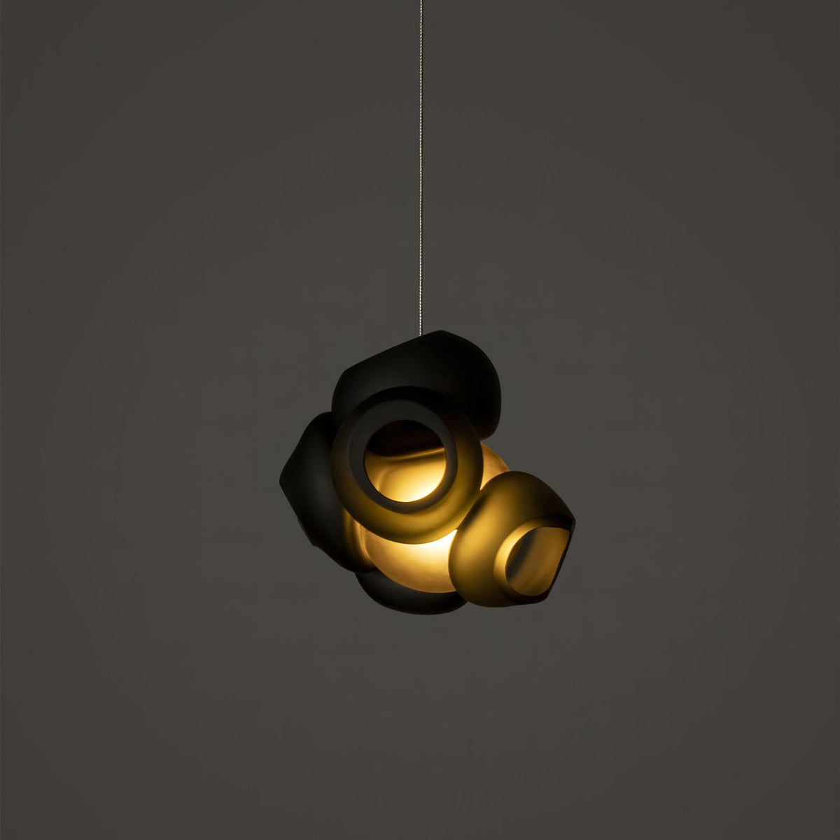Ursa Bubbles Cluster-Glas-Pendelleuchte