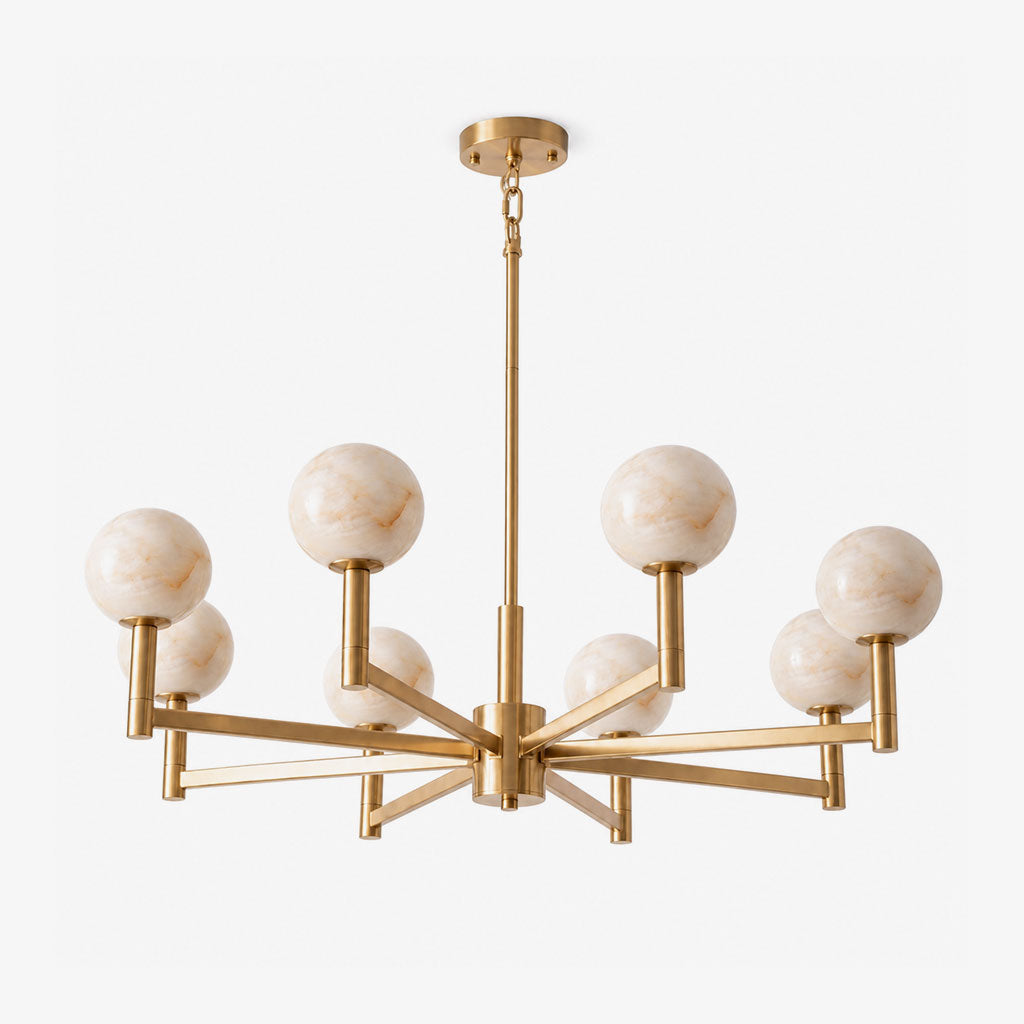 Corleigh Alabaster-Kronleuchter