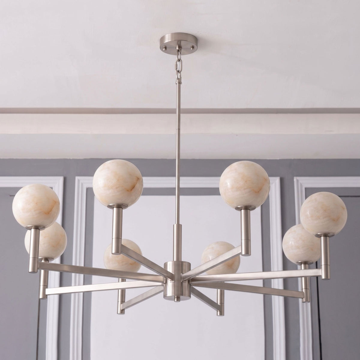 Corleigh Alabaster-Kronleuchter