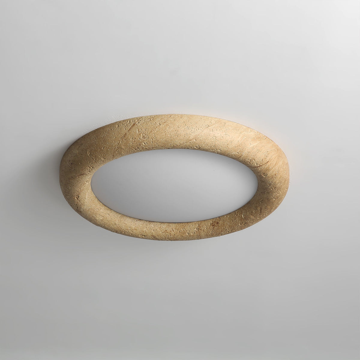 Soruise Deckenleuchte Beige Stein Minimalistisch Wohnzimmer | Cielum
