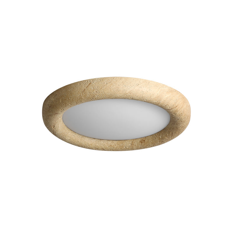 Soruise Deckenleuchte Beige Stein Minimalistisch Wohnzimmer | Cielum