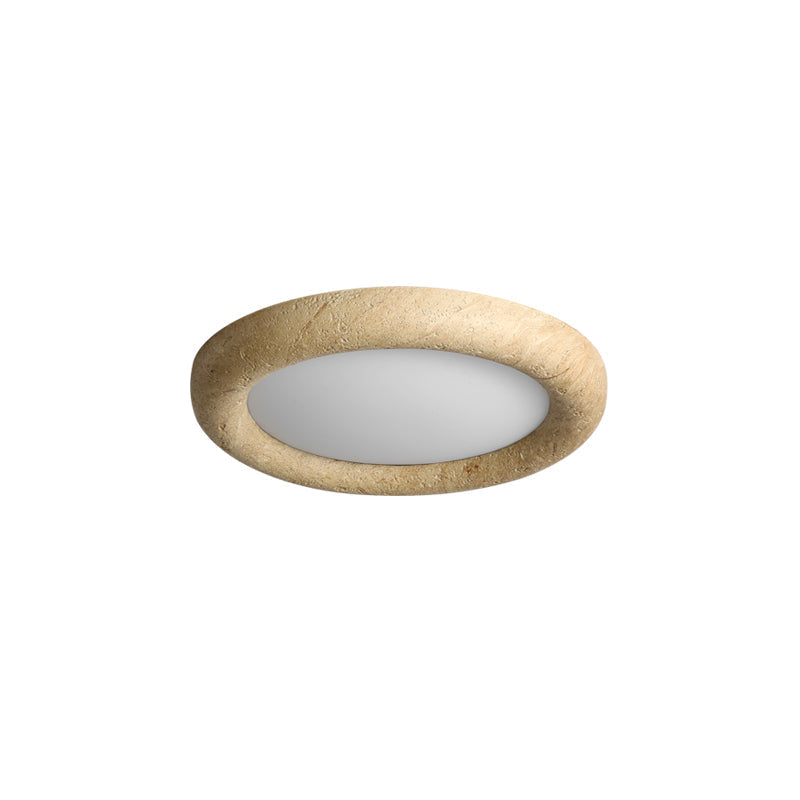 Soruise Deckenleuchte Beige Stein Minimalistisch Wohnzimmer | Cielum
