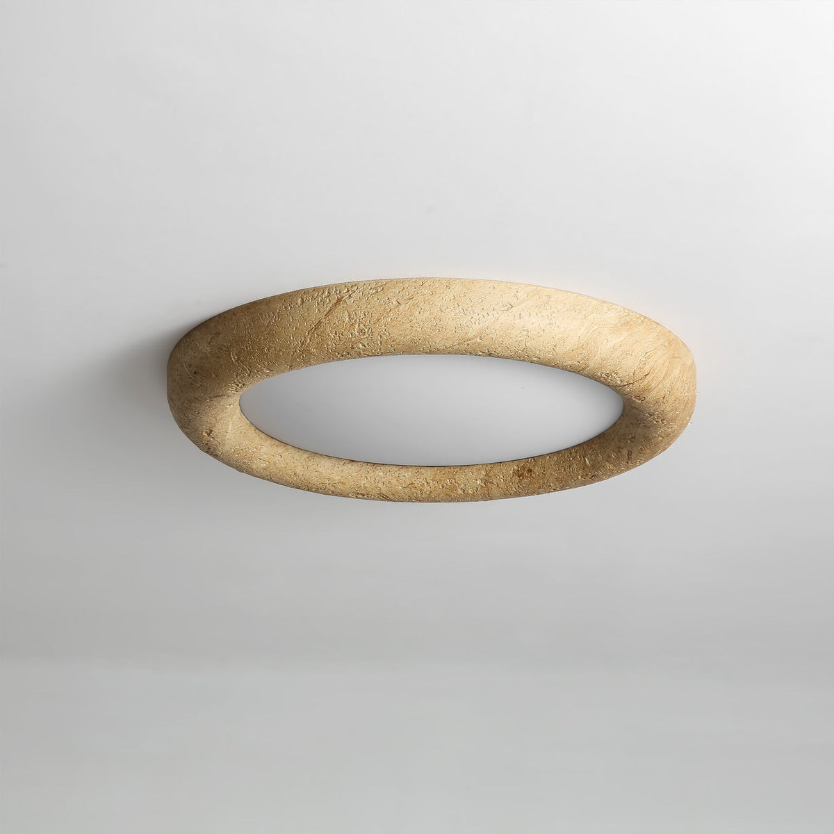 Soruise Deckenleuchte Beige Stein Minimalistisch Wohnzimmer | Cielum