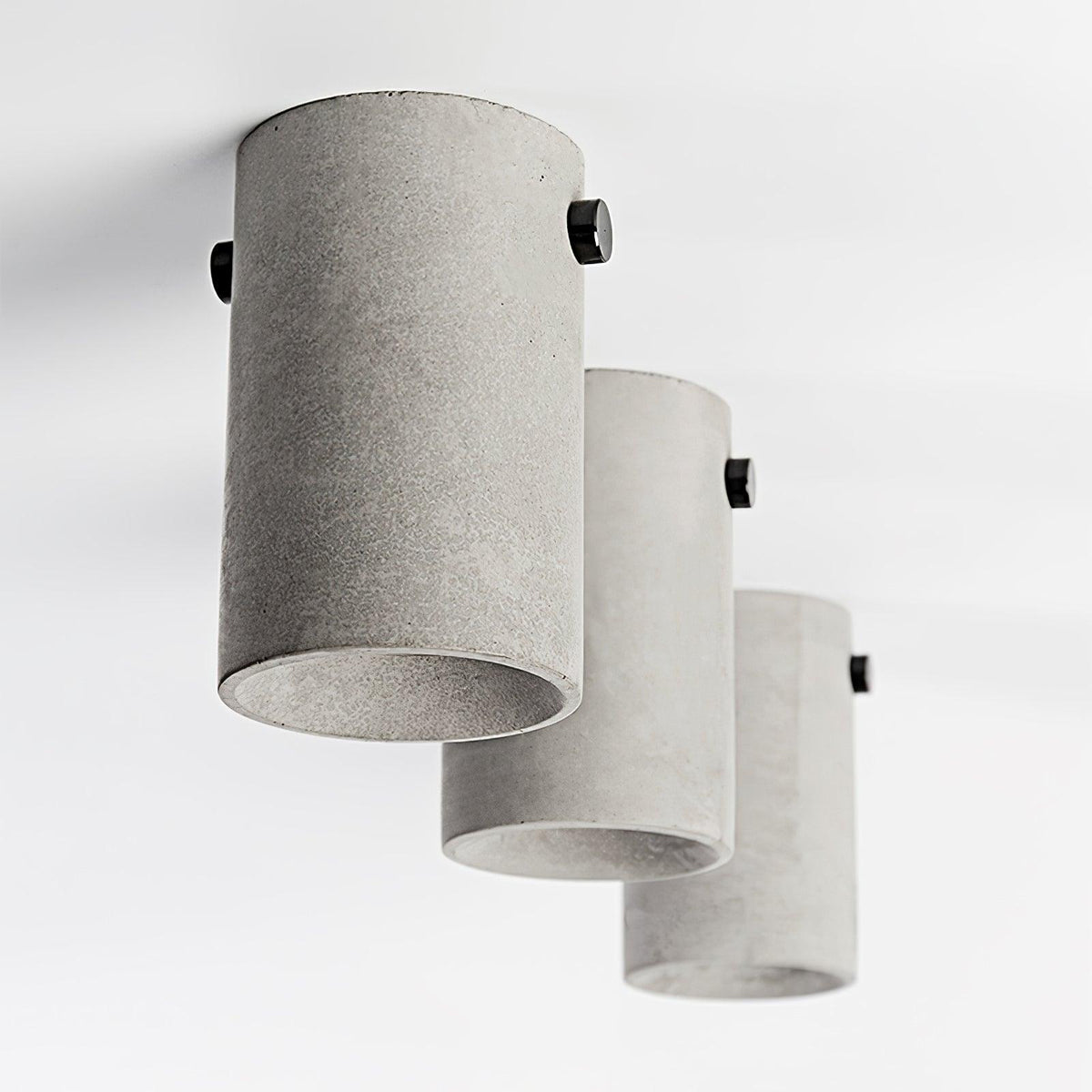 Berion zeitgenössische minimalistische Deckenleuchte aus Beton