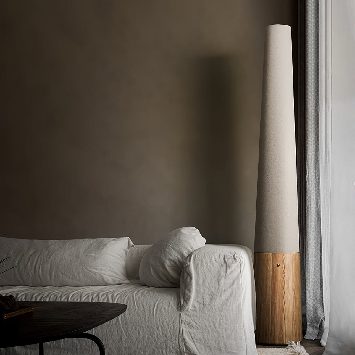 Glow Stehleuchte aus Holz