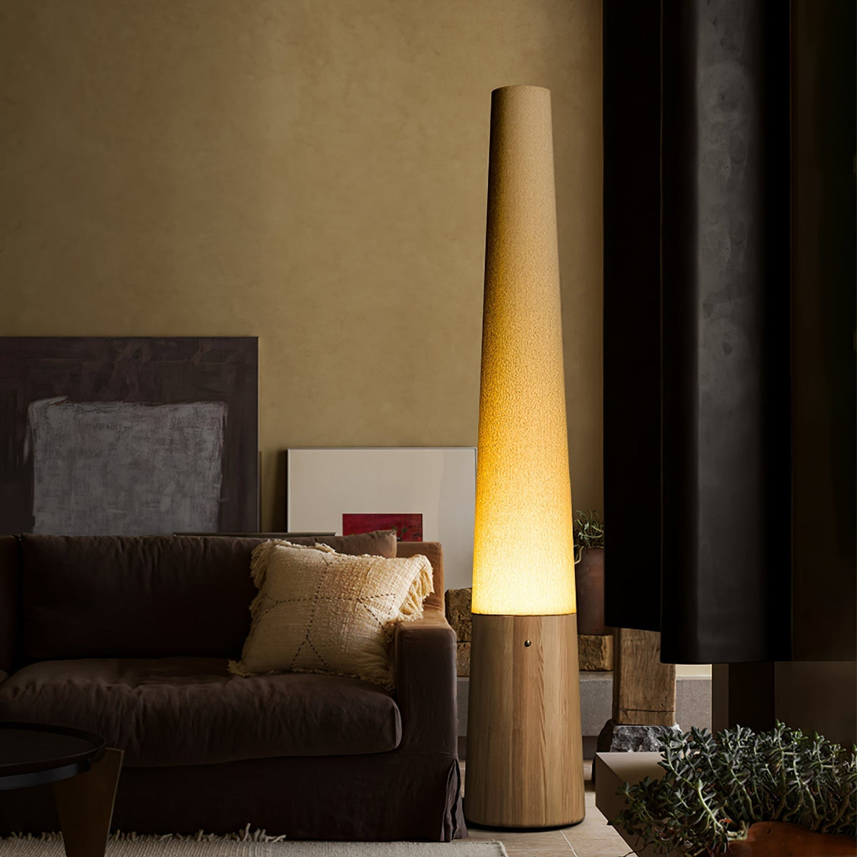 Glow Stehleuchte aus Holz