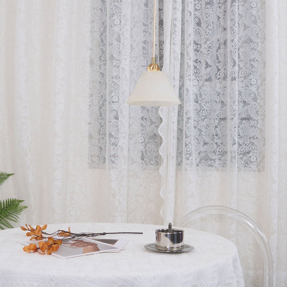 Alberise Minimalistische Pendelleuchte aus Alabaster