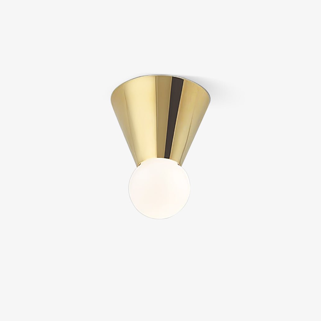 Nycareth moderne minimalistische Deckenleuchte aus Glas