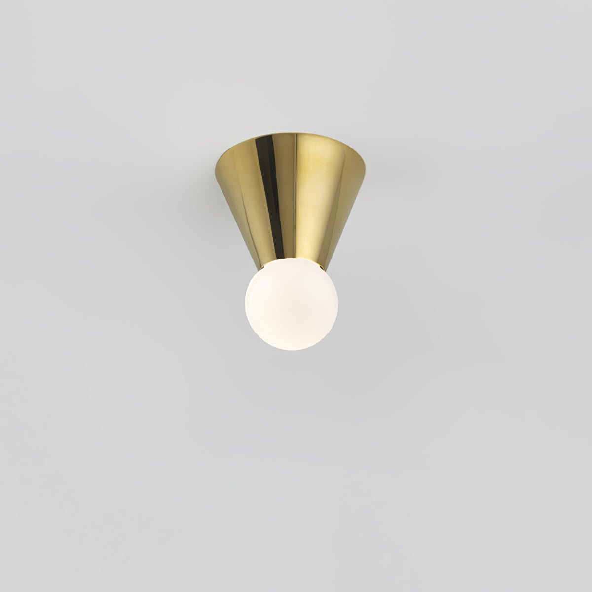 Nycareth moderne minimalistische Deckenleuchte aus Glas