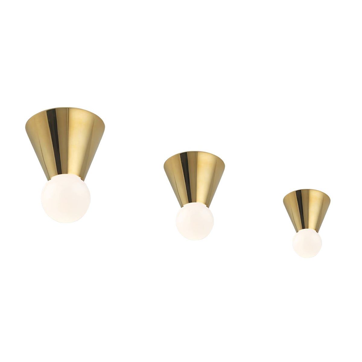 Nycareth moderne minimalistische Deckenleuchte aus Glas
