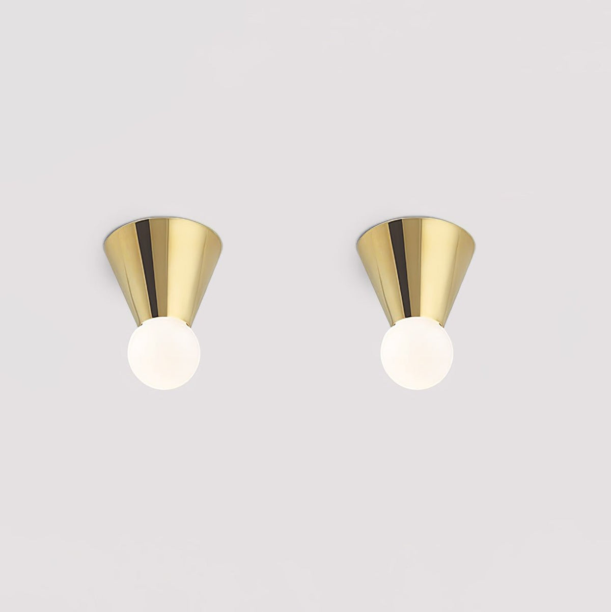 Nycareth moderne minimalistische Deckenleuchte aus Glas