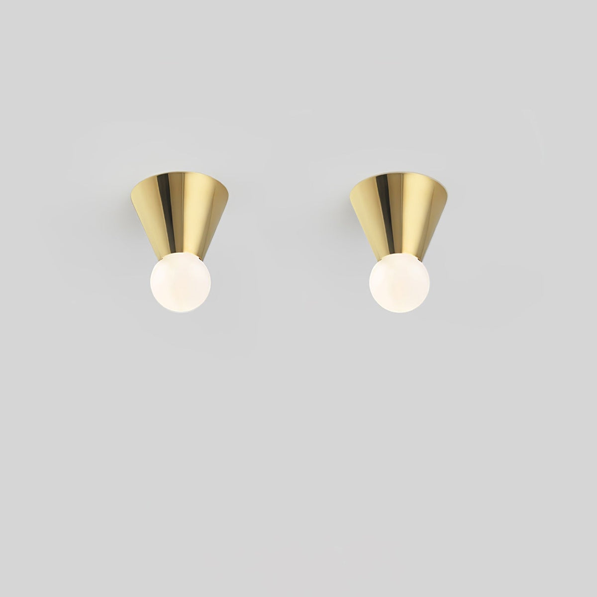 Nycareth moderne minimalistische Deckenleuchte aus Glas