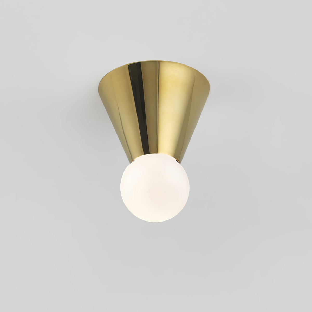 Nycareth moderne minimalistische Deckenleuchte aus Glas