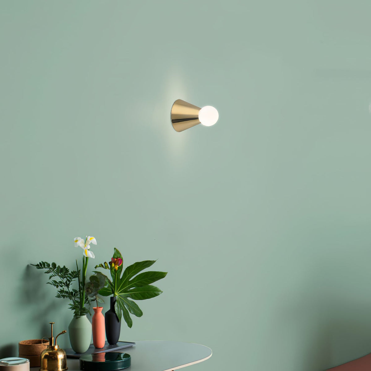 Nycareth moderne minimalistische Deckenleuchte aus Glas