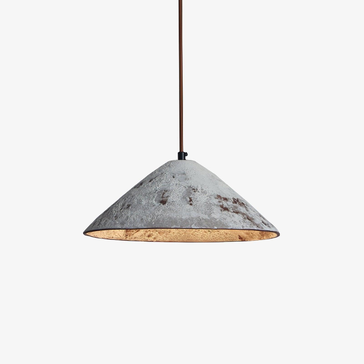 Sura Pendelleuchte aus Keramik Kegel Rustik Vintage Minimalistisch