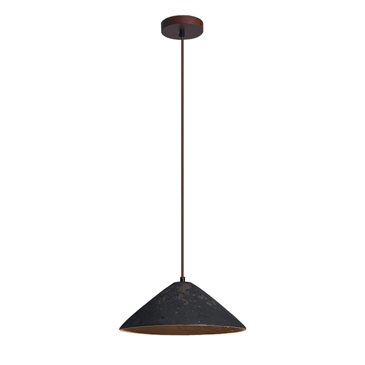 Sura Pendelleuchte aus Keramik Kegel Rustik Vintage Minimalistisch
