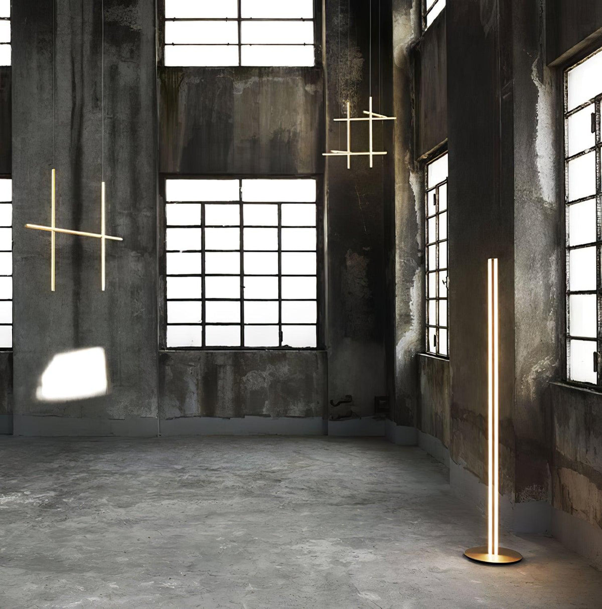 Zesoril moderne Aluminium-Tischlampe