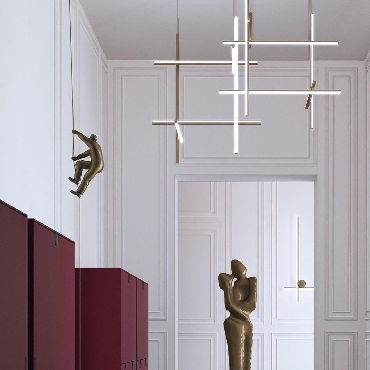 Renorelle Kronleuchter Crossbeam Linear