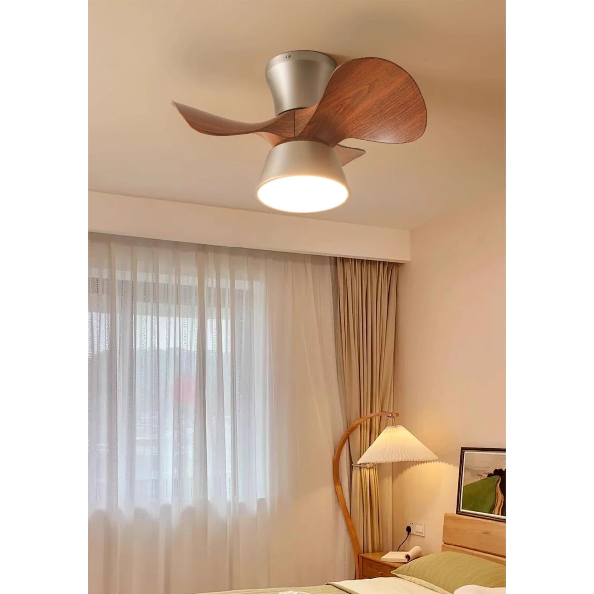 Caluelle Deckenventilator mit Beleuchtung