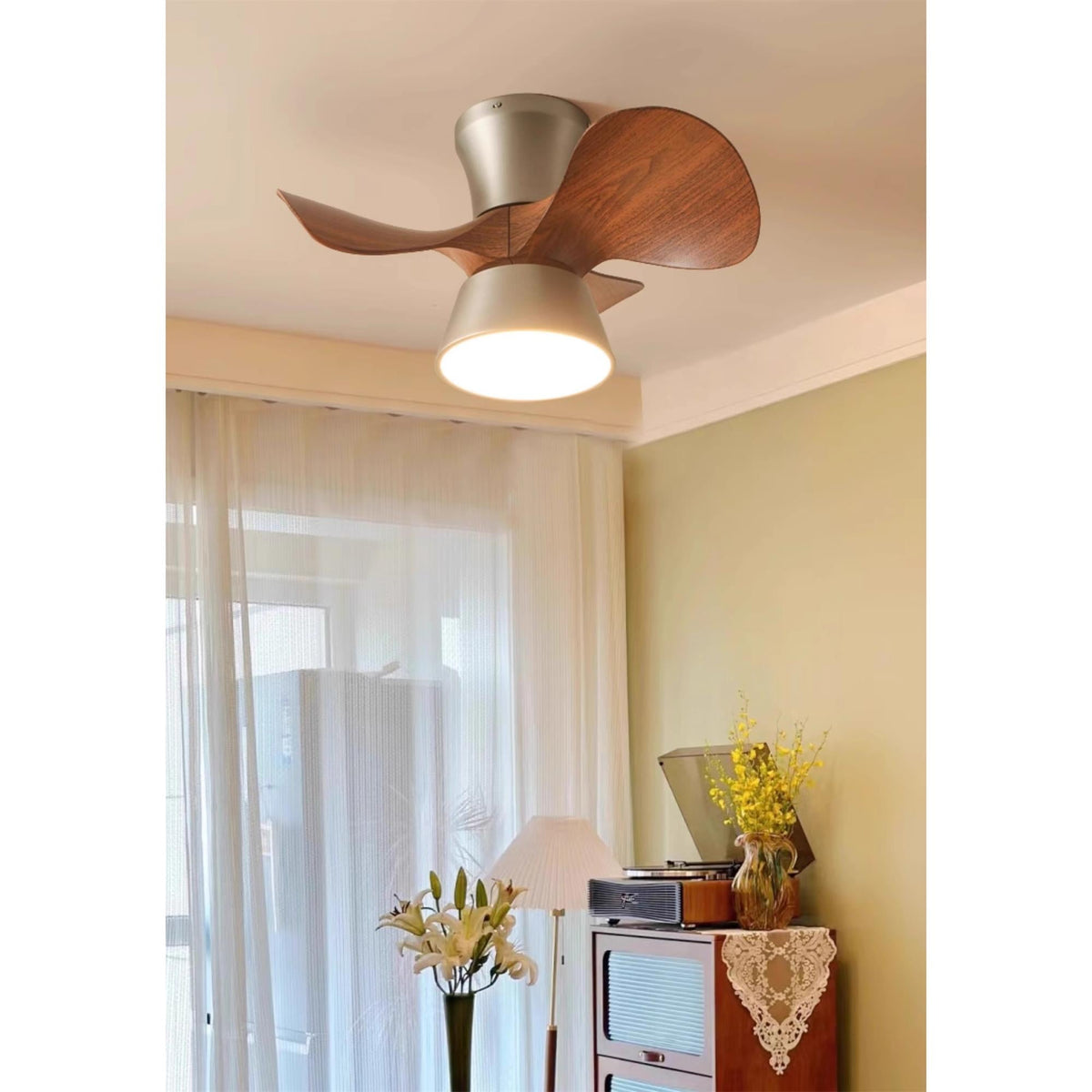 Caluelle Deckenventilator mit Beleuchtung