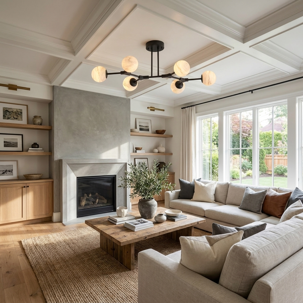 Haverhurst Alabaster-Kronleuchter
