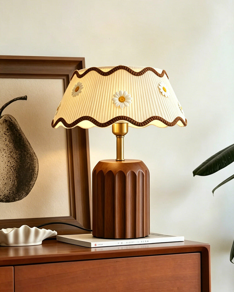 Geraldine Tischlampe Cremefarben &