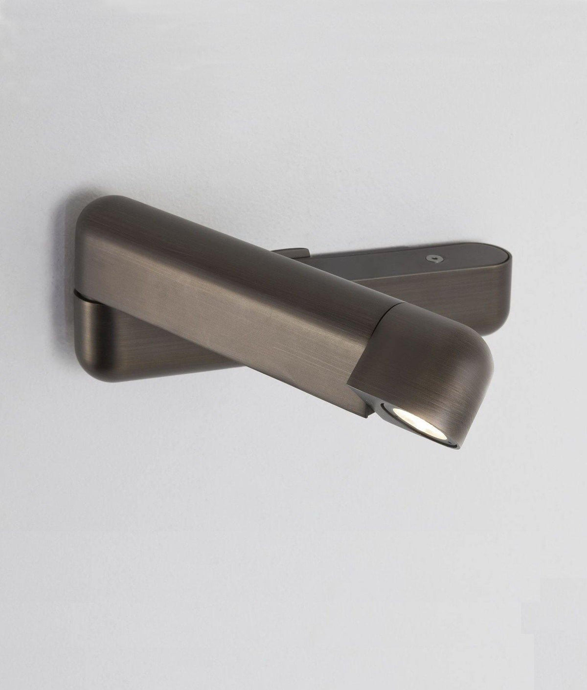 Soreora Wandleuchte Schwarz LED mit einstellbarem USB-Port