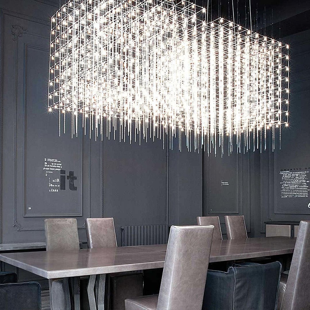 Avtalan zeitgenössische luxuriöse Pendelleuchte im Kubus-Design