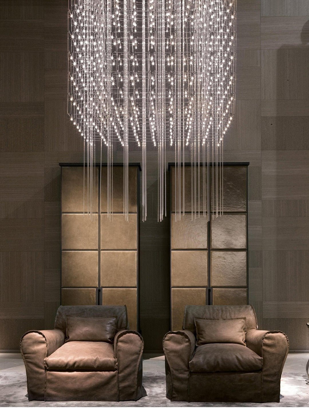 Avtalan zeitgenössische luxuriöse Pendelleuchte im Kubus-Design