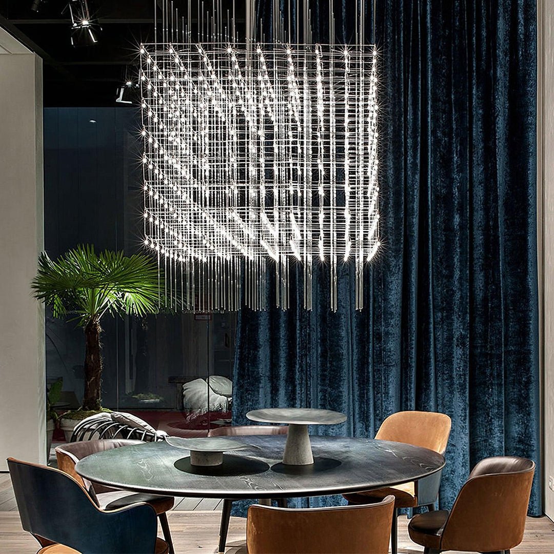 Avtalan zeitgenössische luxuriöse Pendelleuchte im Kubus-Design