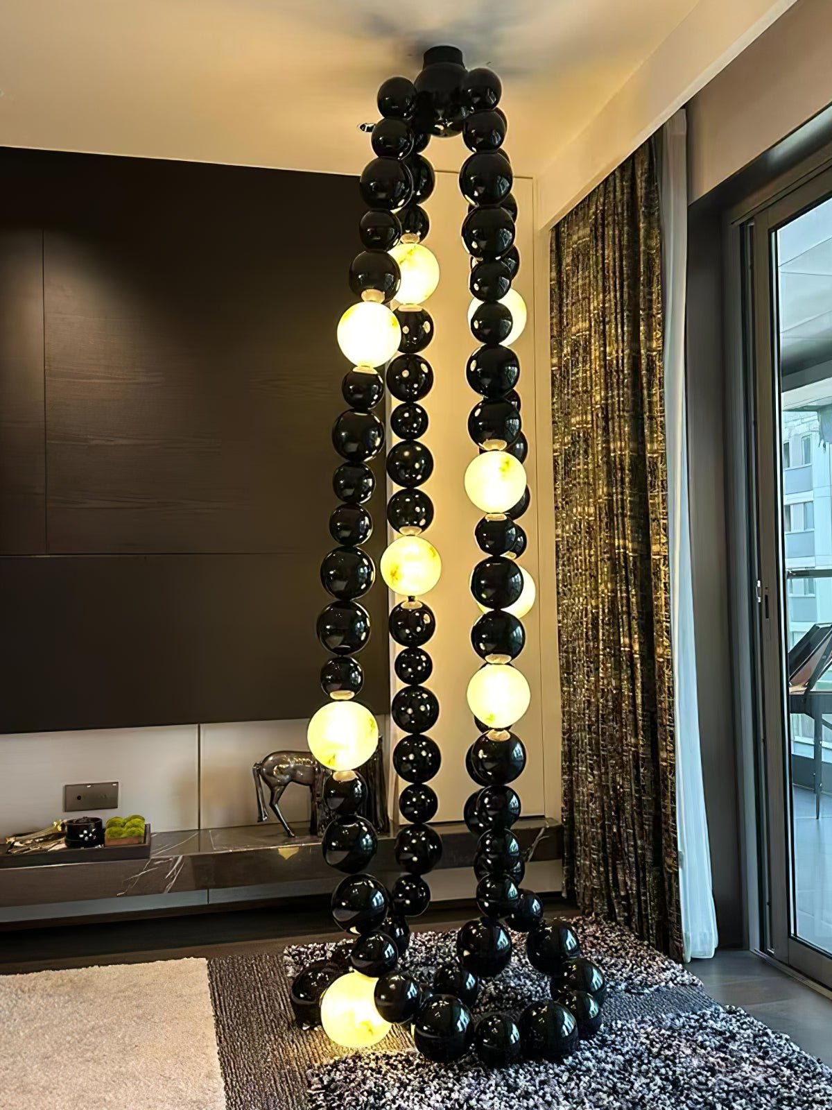 Nysolisra Kronleuchter aus Glas