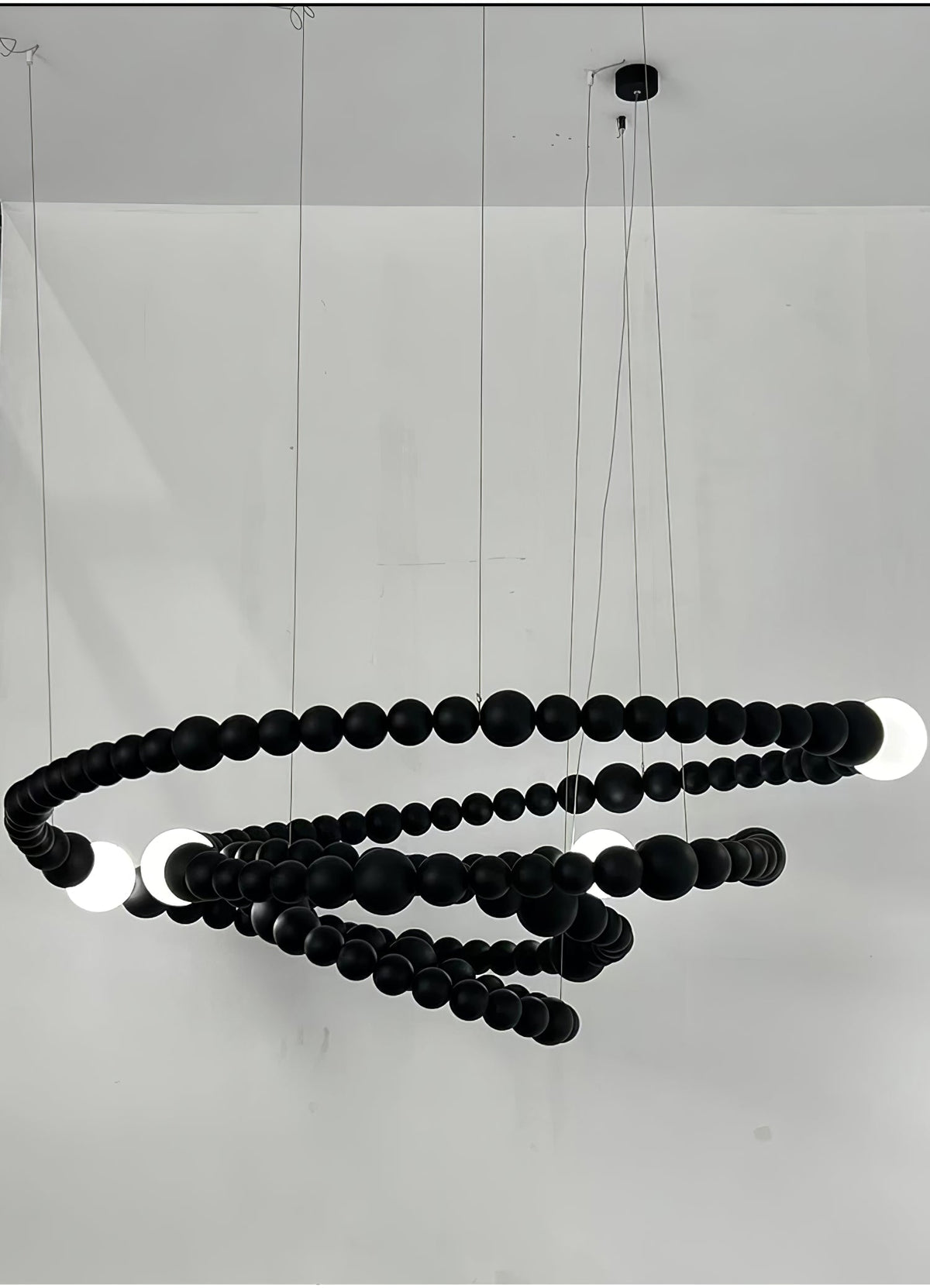 Nysolisra Kronleuchter aus Glas