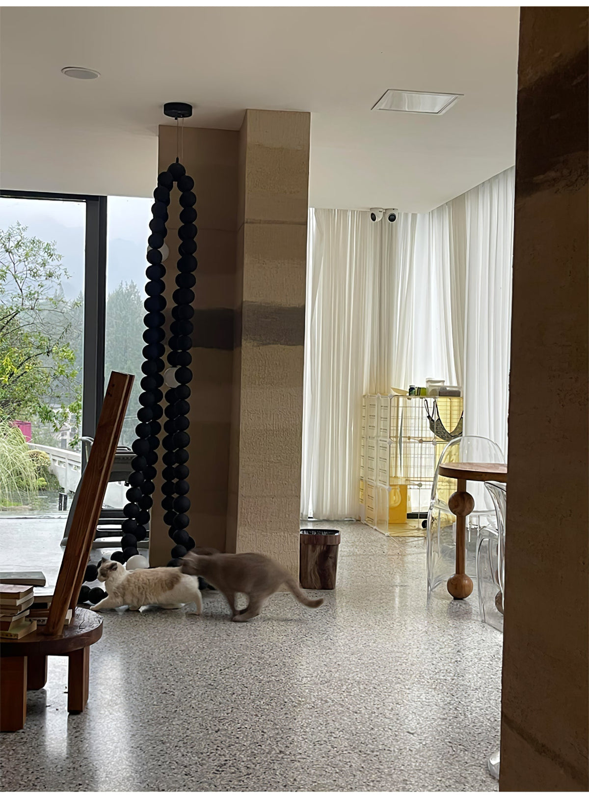 Nysolisra Kronleuchter aus Glas