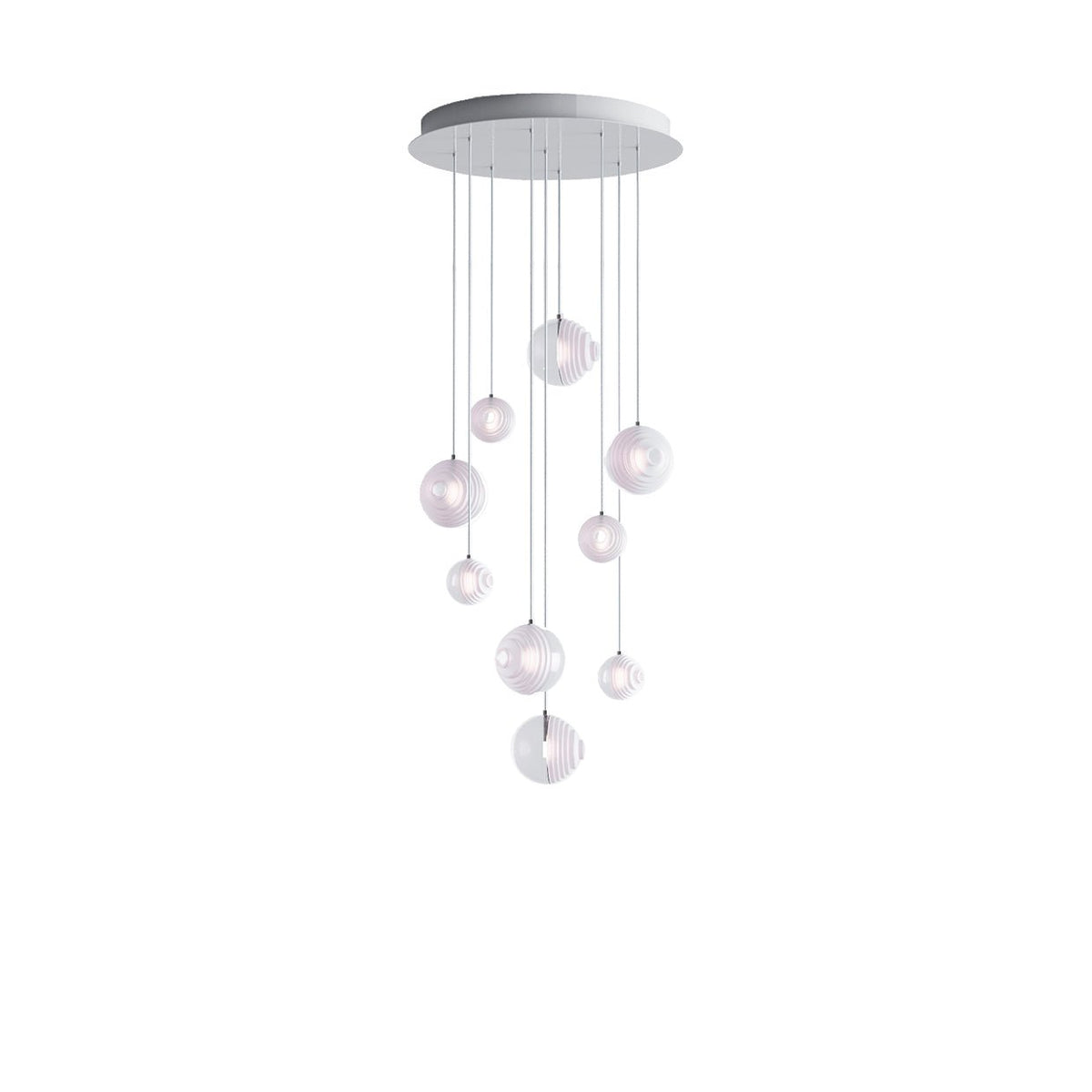 Celestial Orbit Cascade Kronleuchter