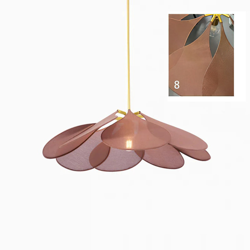 Dax Pendelleuchte aus Stoff im nature-inspirierten Design